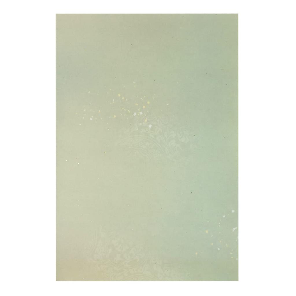 Tsuyukusa Gold and Silver Sand Fabric 50 Sheets Paper, Half-Kaishi (Japanese Handkerchief),