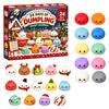 Unique Collectible Toy Advent Christmas Squeeze Dolls 2026 Calendar, 24-Day Dumpling Bun Fidget Party