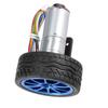 DIY Encoder Gear Motor with Mounting Bracket 65mm Wheel Kit for Smart Car Robot DC6V