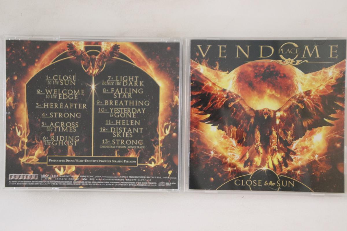 

CD PLACE VENDOME - Close To The Sun MICP11333 AVALON 2017 Japan Metal Used