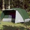 VidaXL Family Tent with Porch 6 Persons, Shade Tent with Carry Bag, Camping Awning, Garden Shelter, 94418