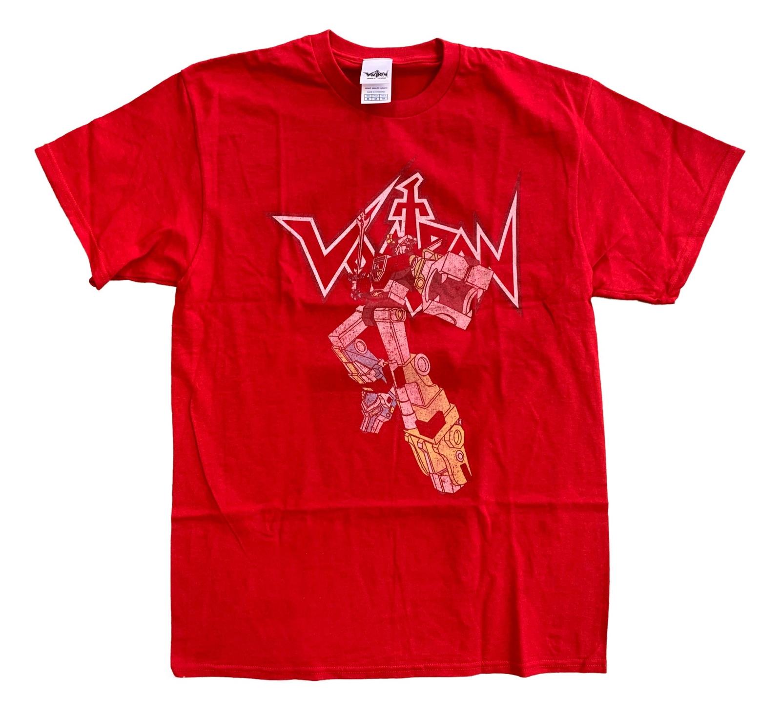 Voltron Red Officially Licensed Adult T-shirt XXL