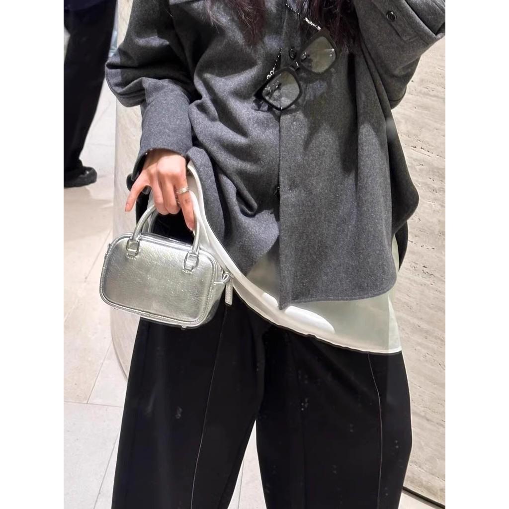 

IELGY Женская модная золотая маленькая квадратная сумка для боулинга, повседневная и милая мини-портативная сумка-мессенджер