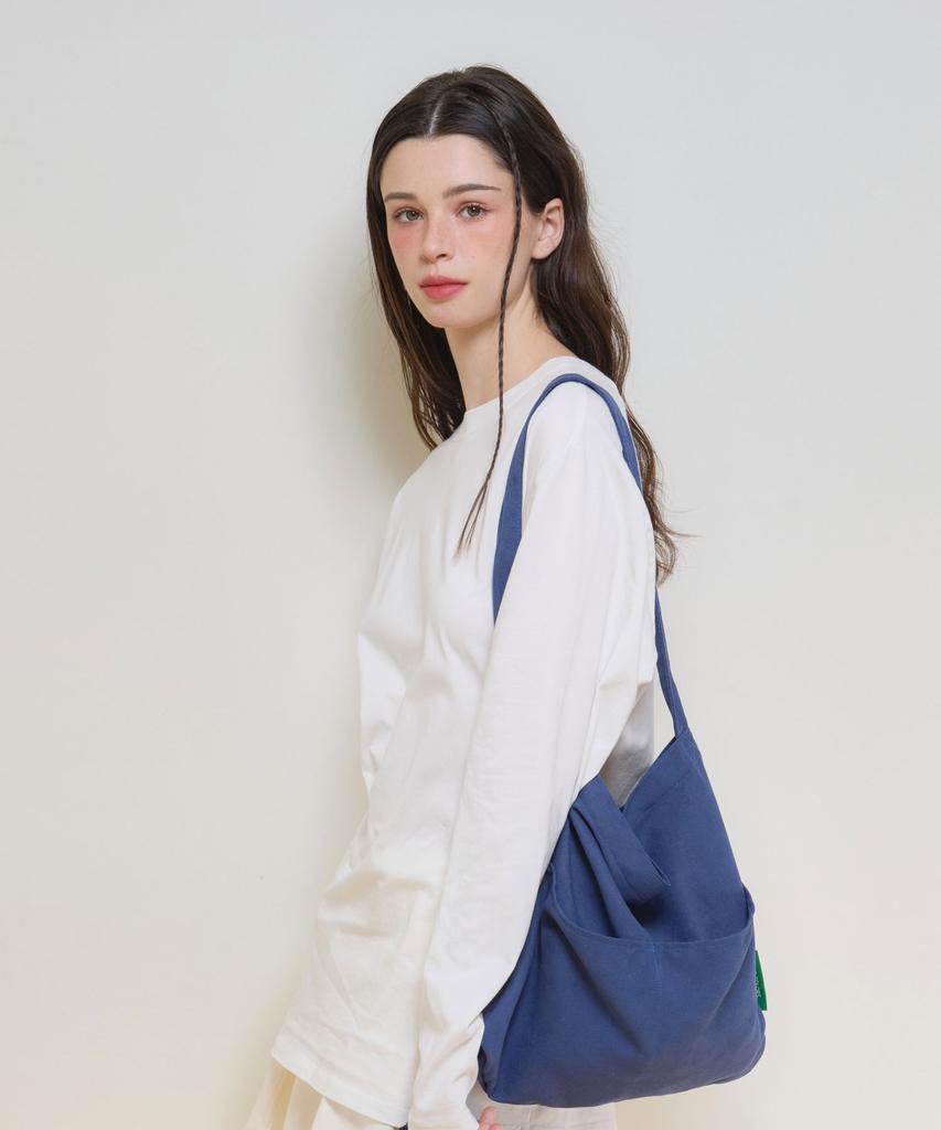 Benetton Easy Shoulder Bag - [Blue]
