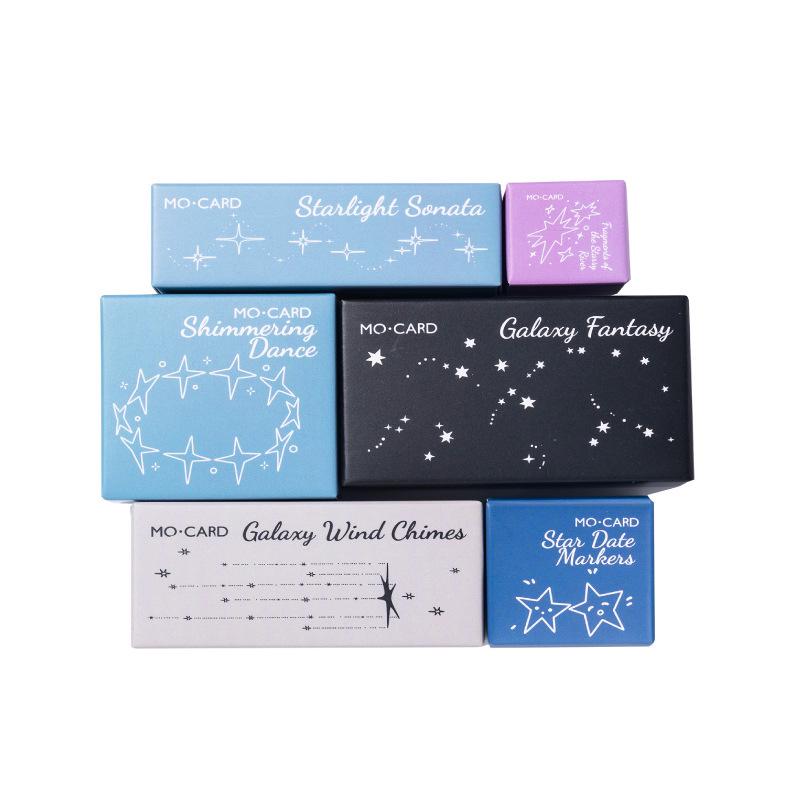 Mò Mò Lucky Star Series: Dreamy Seaside Star Journal Stamp Set