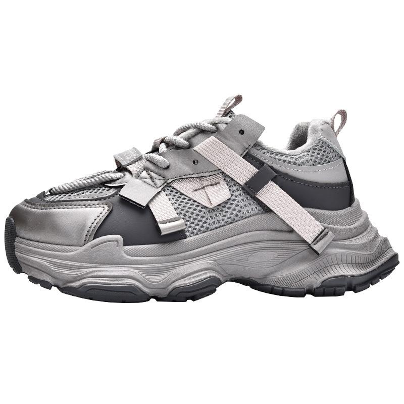 Winter neue Samt Dad Schuhe Plateau Casual Sneaker 17751