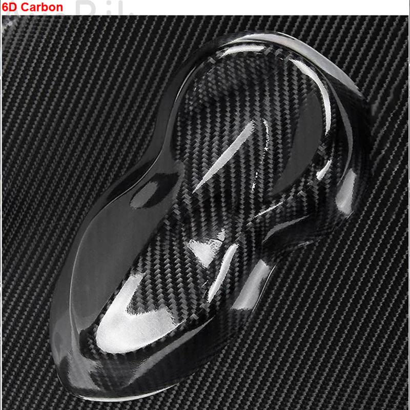 Carbon Fiber Vinyl Wrap Film High Glossy 6D Console Skin Auto Motorcycle Accessories Waterproof Wear resistance Car Stickers