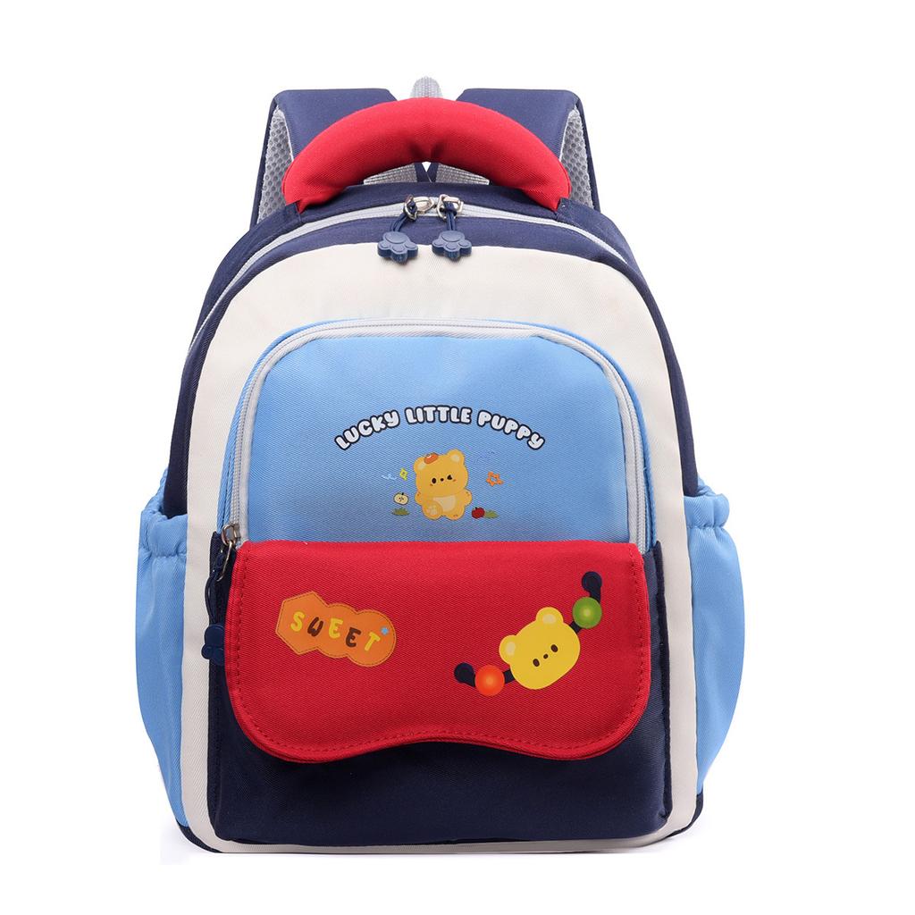 Schoolbag Kapibara schoolbag cute contrasting color girls backpack fashion trend kindergarten schoolbag cartoon cute backpack