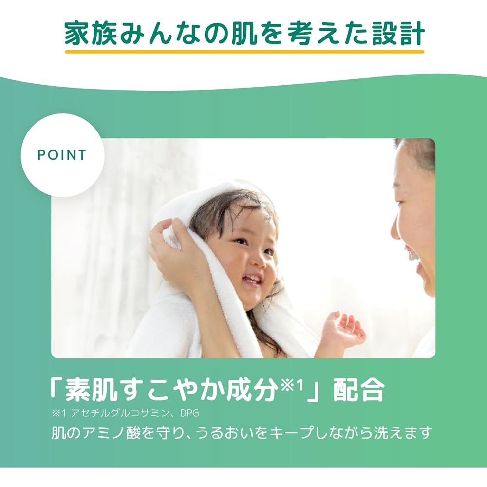 Naive Body Soap with Sea Clay 2300ml Refill Extra Large Size for Kids Men Women