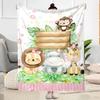 Love Sloth Heart Illustration Blankets are suitable for living rooms,making them an ideal choice for outdoor travel and gifts.