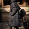 Cloud Pressure-sensitive Medium and Long Cold-proof and Warm Hooded Goose Down Jacket Winter New Women's Jacket