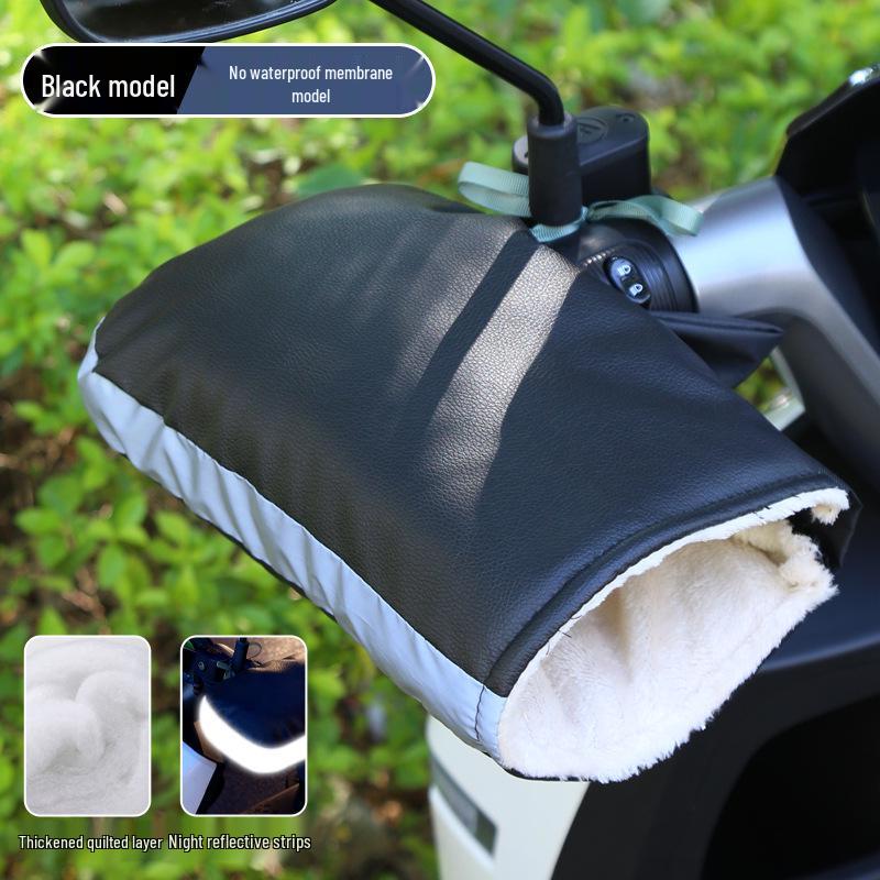 Women's Winter Electric Vehicle Windproof Gloves for Motorcycles & Scooters