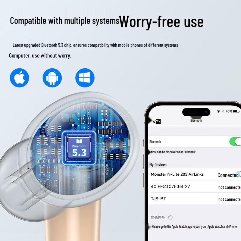 Monster True Wireless Bluetooth Earbuds