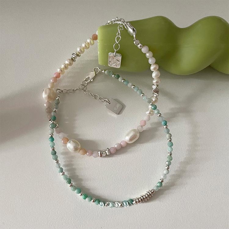 Women's Retro Crystal Pearl & Silver Bracelet - Simple, Versatile, Fashionable