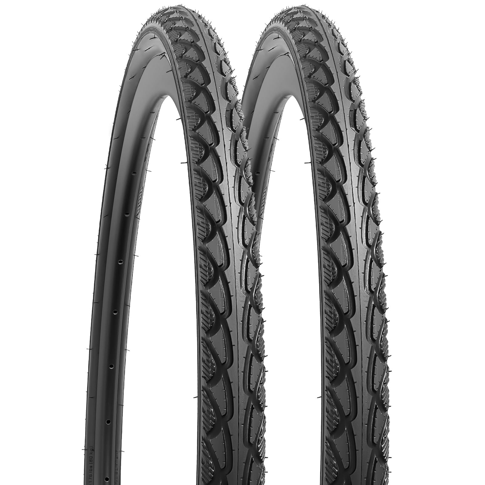 

YunSCM 2x 700 38c Tires, 700x38c 40-622 Bicycle Tires, Suitable for 700x38c Road Bikes and Cross Bikes, Y-1134