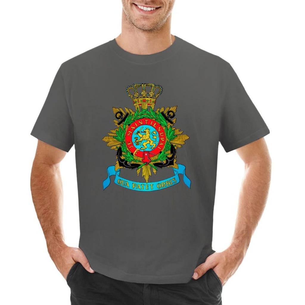 Royal Netherlands Marine Corps Dutch Tshirt Graphic T Shirts Black Tshirts For Men