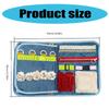 Multifunctional Busy Blanket for Seniors Elderly Dementia Blanket Kids Sensory Toy Fidgets Blanket Sensory Blanket