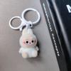 Flocking Mini Baby-free Keychain Vinyl Cute Baby Walking Bag Mobile Phone Pendant Cute Pendant