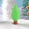 Cute Luminous Cartoon Small Tree Micro Landscape Gardening Ornament DIY Transparent Resin Accessory