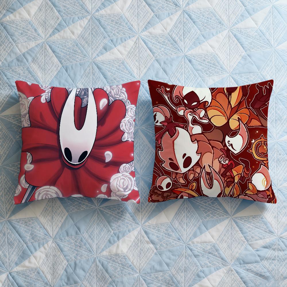 Cushion Cover Square Hollow Decorative Throw Silksong Pillow Case Knight Sofa Bed Car Living Room Birthday Anniversary Gifts
