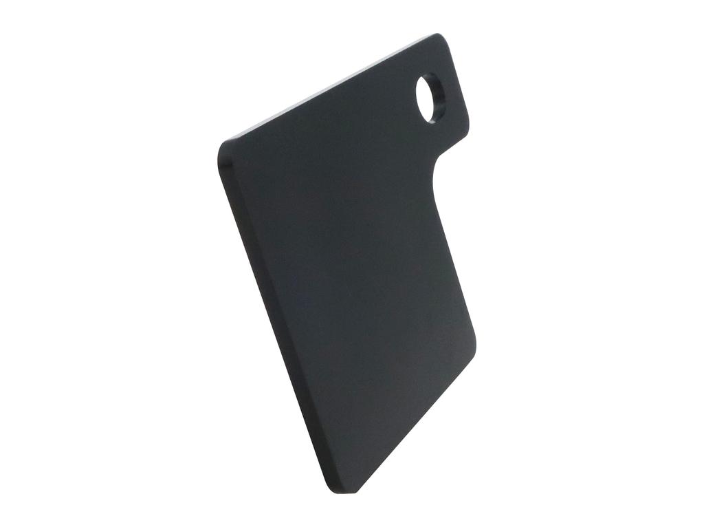 KITACO Compulsory Liability Insurance Sticker Plate Universal (Black Anodized) 699-0000000