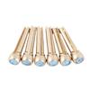 6PCS Metal Music Instrument Parts Fixed Cone Guitar Accessories Guitar Bridge Pins  Guitar