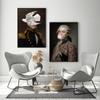 Zestaw dwóch plakatów portrety sztuka