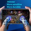 1 Pair Finger Sleeves Zero Touch High Sensitivity Wear-resistant Anti-Sweat Compression Support Game Control Extremely Thin Mobile Phone Gaming Finger