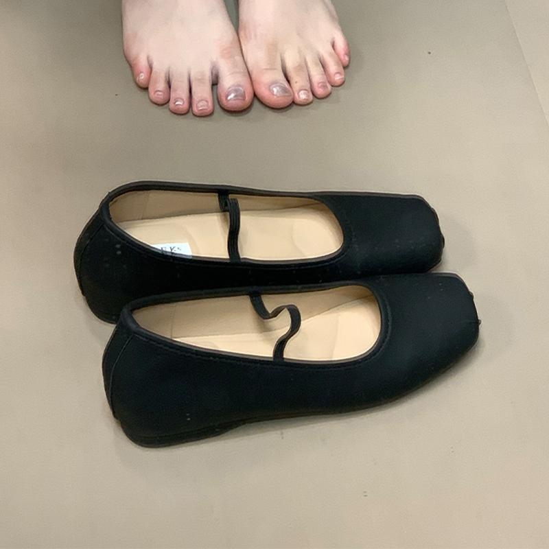 Women Ballet Dance Flats Shoes Shallow Dress Soft Loafers Shoes Fashion Autumn 2025 New Designer Mary Jance Zapatos De Mujer