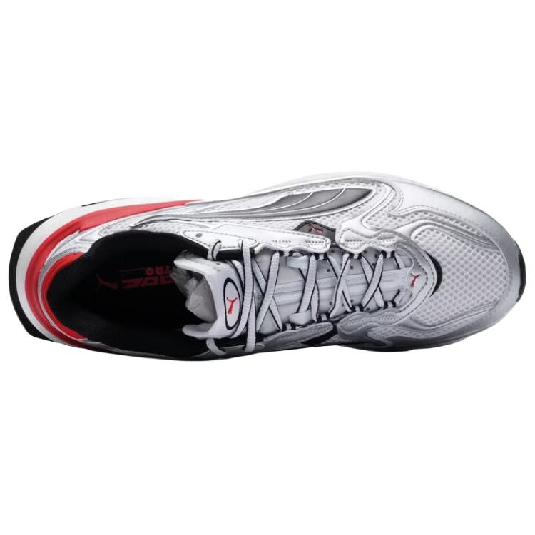 Puma Zapatillas Unisex Plata Blanco Rojo Puma-Plata Puma-Blanco Para-Siempre-Rojo 406203-12