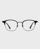 Deumeuaen A-Side 19 Titanium Browline Glasses