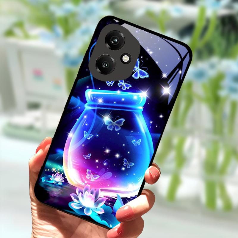 Pro Huawei Honor 400 Pro Pouzdro Tvrzené Sklo Ochranný Zadní Kryt Pouzdro Pro Honor400 400Pro Kryt Telefonu Nárazuvzdorný Nárazník Fundas