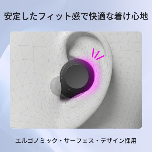 Sony WF-C710N Wireless Earbuds White Noise Cancelling Bluetooth Long Battery Life IPX4 Water Resistant Compact Lightweight Multi-Point Connection