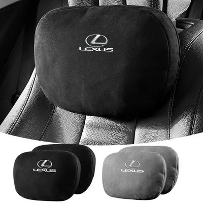 Car Suede Headrest Memory Cotton Neck Pillow For RX330 IS250 Ct200h ES300h RX350 IS300h NX300h RX400h UX Auto Accessories