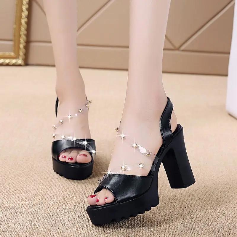 Fashion Sandals for Women Wedge With Platform Waterproof Outdoor Shoe Comfortable and Elegant Sandal 2025 Luxury Comfort Vip Woman Shoes