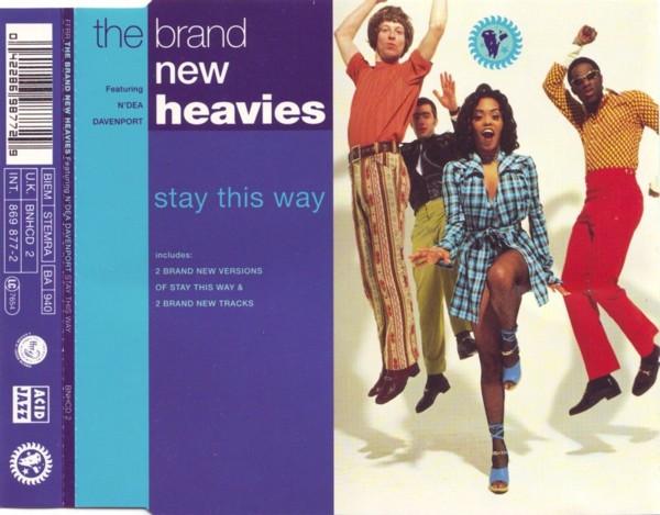 

CD BRAND NEW HEAVIES - Stay this way BNHCD2 FFRR 1992 UK Dance & Electronica Used
