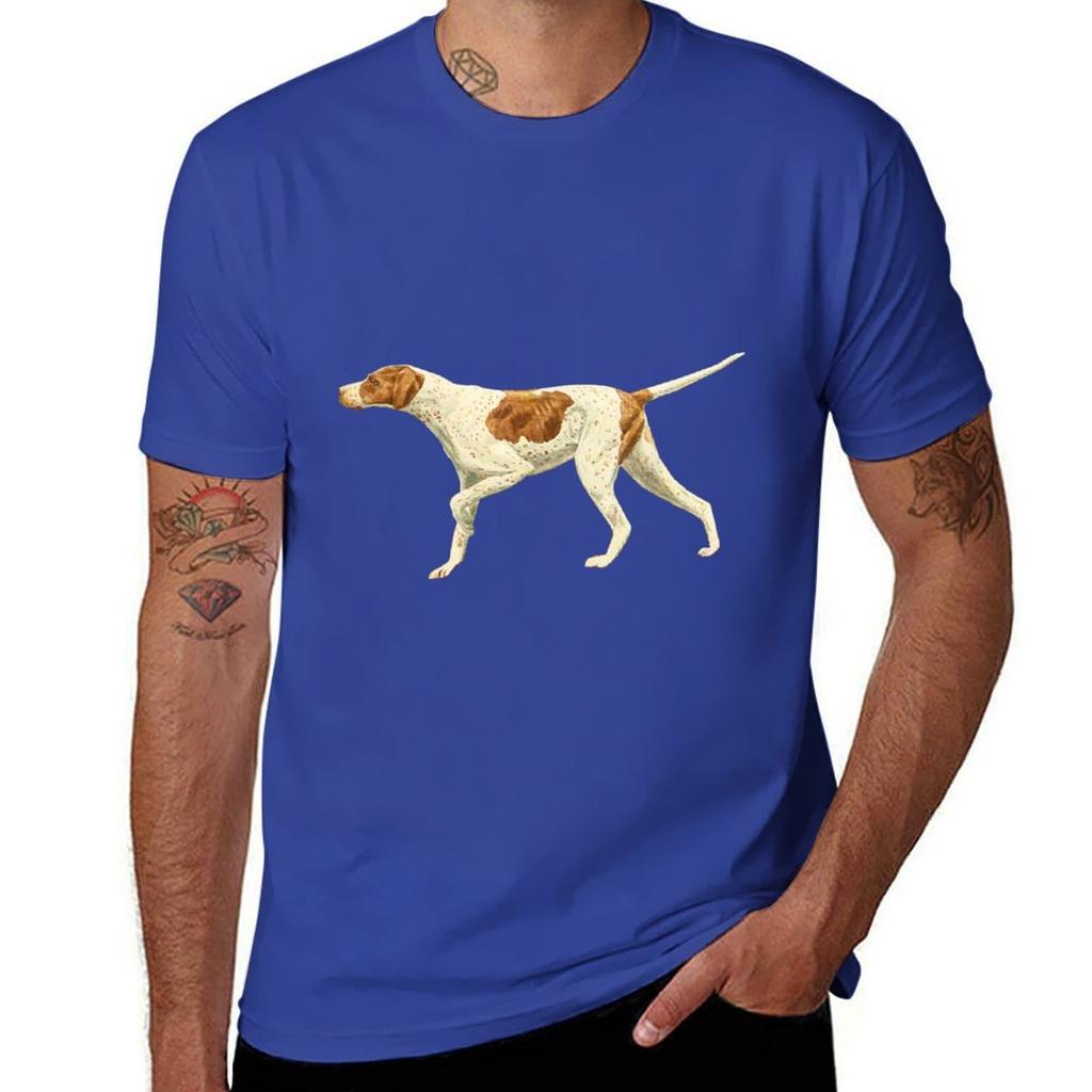 Pointer Dog Pointing English Pointer Tshirt Bird Dog Lover Tshirt Plain Aesthetic Clothing Customizeds Unisexs White T Shirts