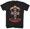 26 Guns N Roses Appetite for Destruction Jumbo T-Shirt Herren Lizenziertes Rock-T-Shirt Schwarz Unisex-T-Shirt