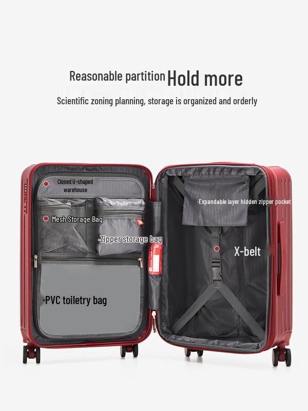 OIWAS 24-inch Expandable Hardside Spinner Suitcase
