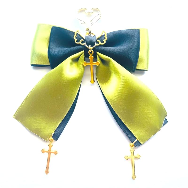 

(Onoderiya/Penguin Land) [Key chain | 1 piece] Shimmering angel wings gothic cross bag charm key chain [ lolita Dream cute Gothic Lolita gothic magic