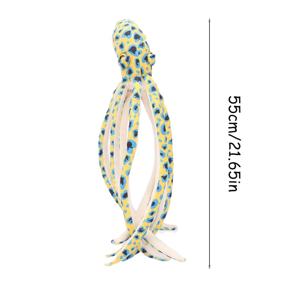 

Мягкие игрушки в виде осьминога и ската в горошек, мягкие игрушки из фильмов, имитация рыб, плюшевая кукла, мягкие игрушки для детей, подарок на день рождения, декор комнаты жёлтый