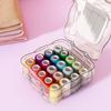 Portable Mini Sewing Box Set Partitioned Magnetic Needle Thread Box Home Sewing Box  Office