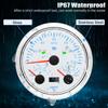 85MM GPS Speedometer with Turn Signal Light 3 IN 1 Car Digital Voltmeter Waterproof Oil Gauge 7 Color Backlight for Boat Marine