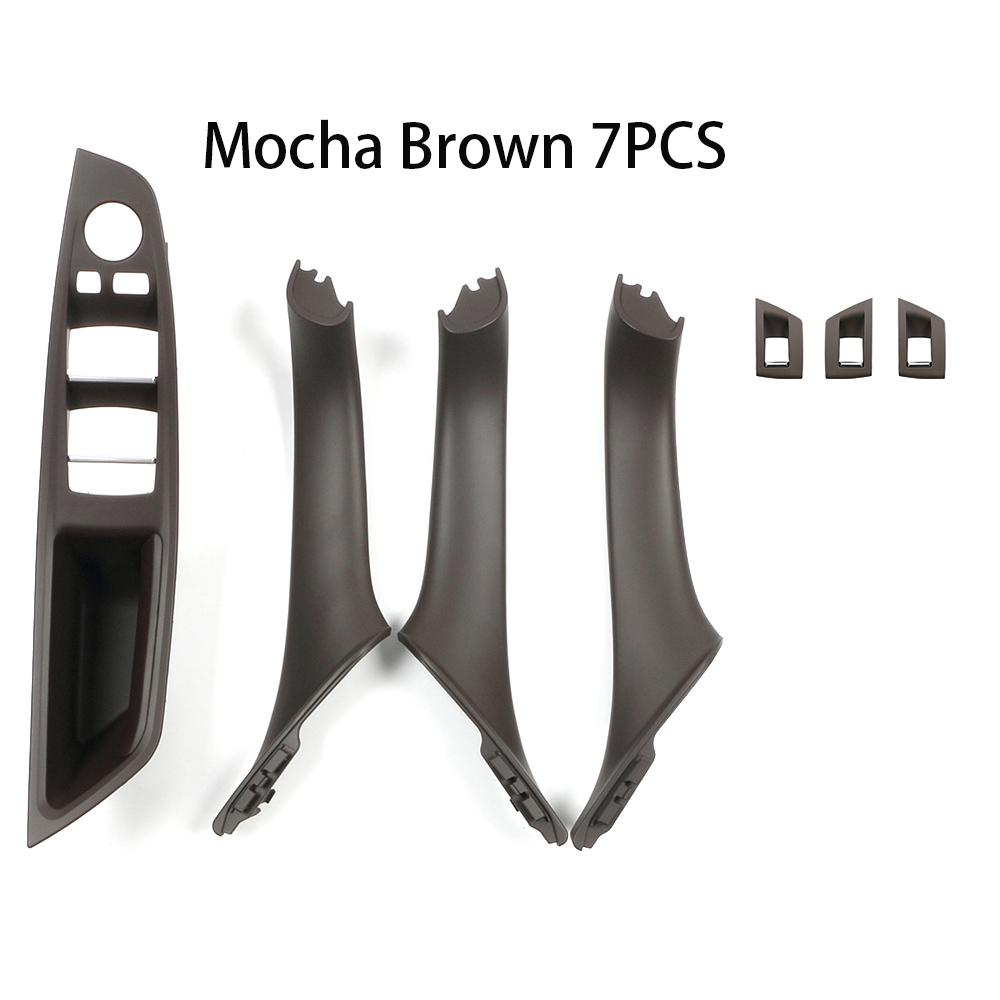 Left Hand Drive For BMW 5 Series F10 F11 F18 Door Inner Handle Left Front Door Interior Door Panel Driver's Seat Button