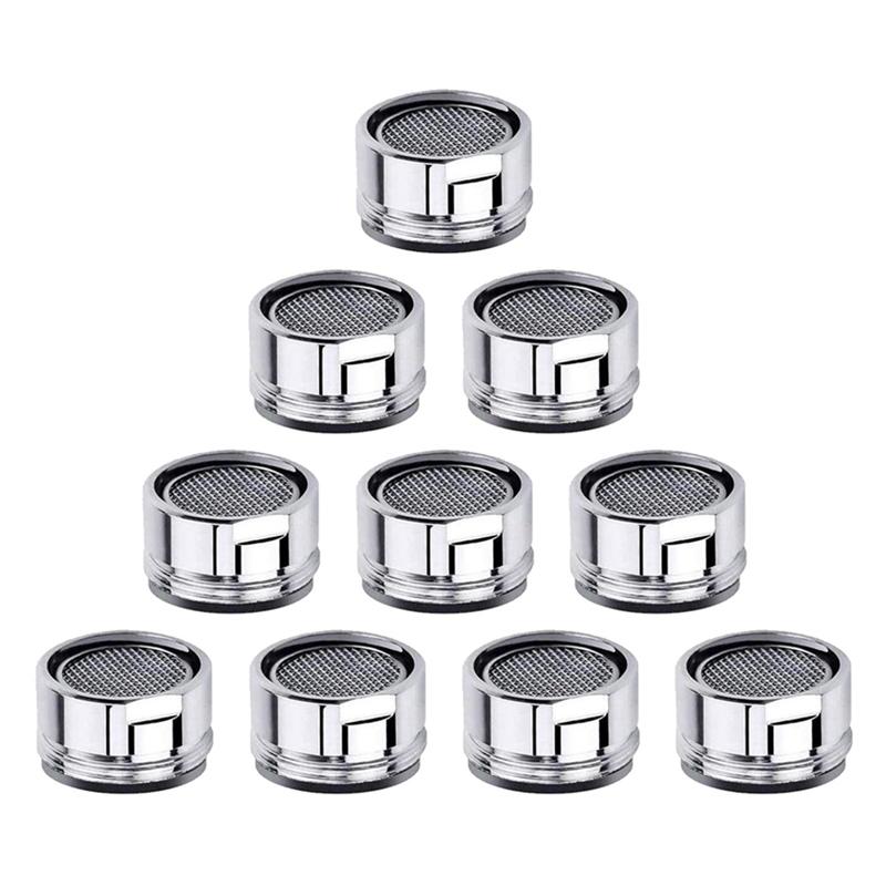 

AEE4-10PCS Faucet Aerator Kitchen Sink Aerator Replacement Parts Replacement Parts With Brass Shell And Gasket For Kitchen Bathr серебряный
