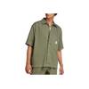 Adidas Originals Skin-Friendly Comfortable Durable Striped Polo Shirt Men Shirts Green JP4480