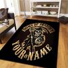 Sons Anarchy Crest Custom Name Carpet Rug For Living Room Bedroom Home Sofa Decoration Kids Play Nonslip Floor Mat