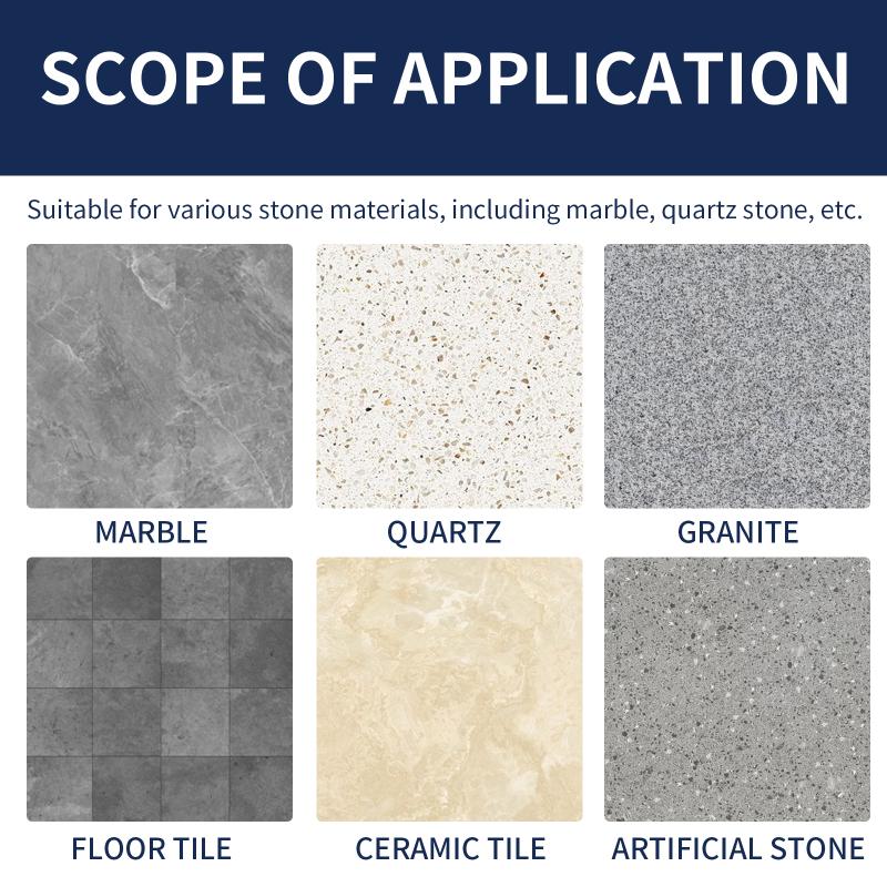 Stone Crystal Plating Agent for Kitchen Tile Surface Marble Floor Rejuvenation Long Lasting Brightening Easy Cleaning Home Care