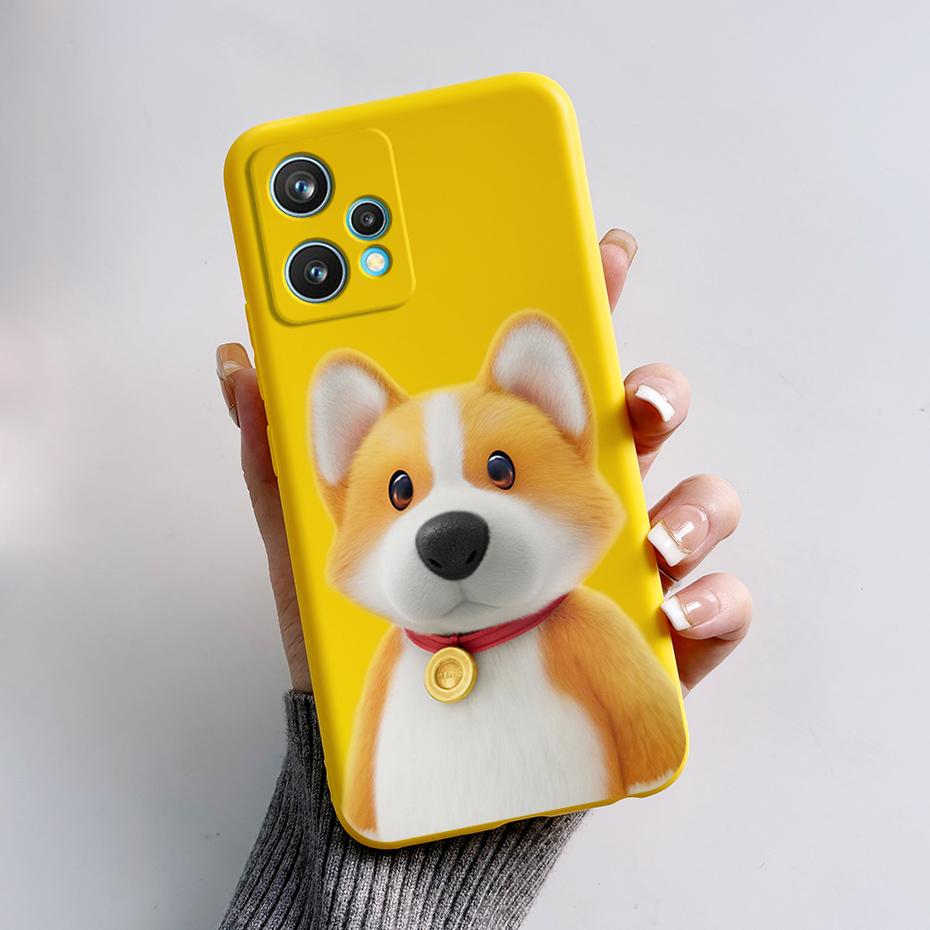 Süße Panda Cartoon Handyhülle Für Realme 9 4G 9 Pro Plus Schutzhülle Weiches TPU Funda Für OPPO Realme 9 4G Hülle Bumper