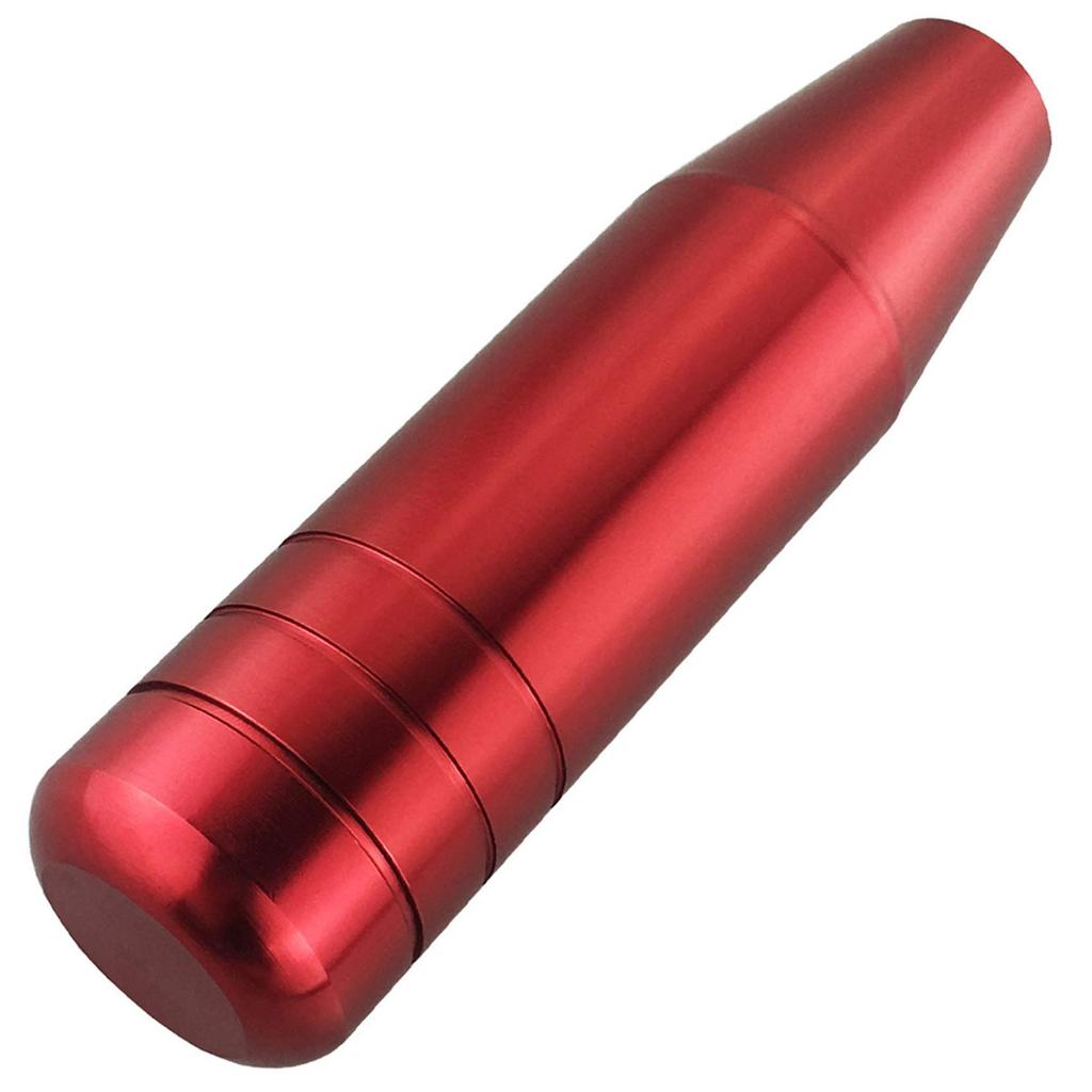 Abfer Aluminum Shift Weighted 13cm Gear Stick Shifter Lever Fits Most Red Knob, Handle, Vehicles, Cars, Trucks,